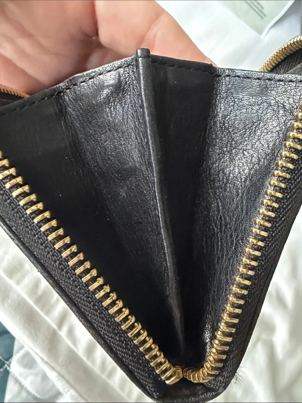 Michael Kors Black Tote with Signature MK Zip Wallet